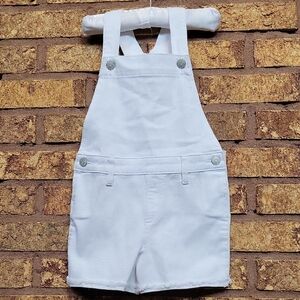 Epic Threads White Denim Overall Short SIZE 5